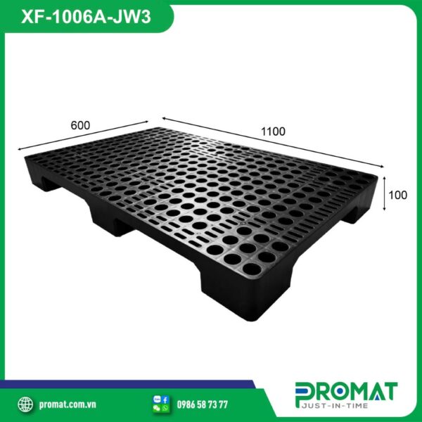 pallet-nhua-1000x600x100mm-mau-den-ke-hang-promat-vietnam