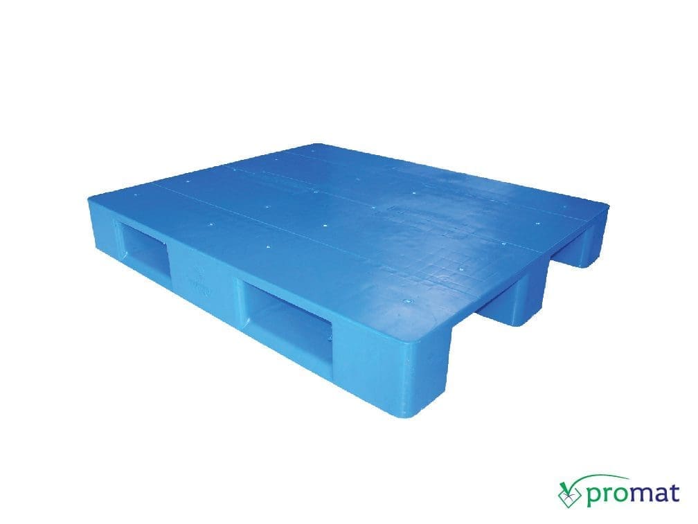 mua pallet nhựa mặt kín 1100x1100x120mm tấm pallet kê để hàng hóa promat.com.vn