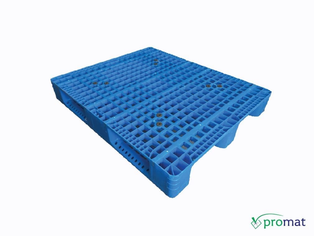 pallet nhua tai nang plastic pallet heavy kich thuoc pallet nhua 1200x1000x150 mm promat.com .vn