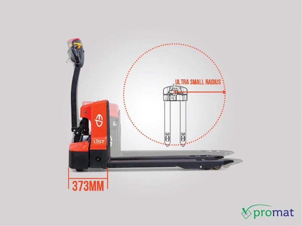 xe nâng tay điện thấp electric pallet trucks các hãng mitsubishi bishamon niuli noblelift chất lượng cao