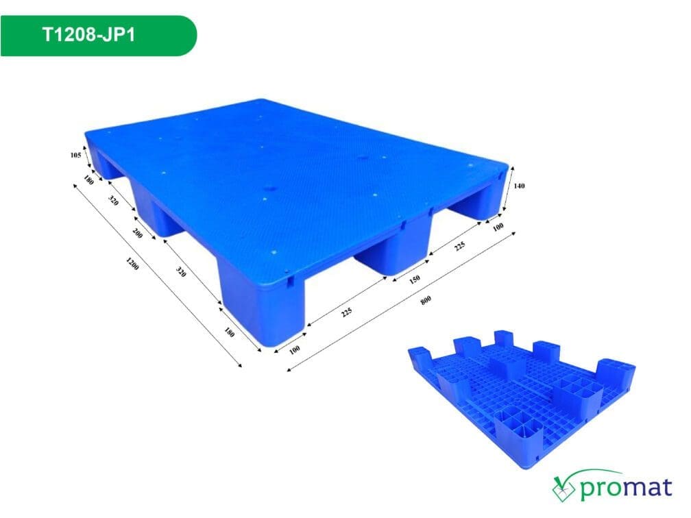 pallet nhựa mặt kín 1200x800mm; pallet nhựa mặt kín 1200x800 mm; pallet nhựa mặt kín 1200x800x140; pallet nhựa mặt kín 1200x800x140mm; pallet nhựa T1208-JP1; tấm pallet T1208-JP1 promat; pallet nhựa; pallet nhựa để hàng; pallet nhựa cũ; mua pallet nhựa cũ; kích thước pallet nhựa; kích thước 1 pallet nhựa; tấm pallet nhựa; kệ pallet nhựa; mua pallet nhựa; mua pallet; giá pallet nhựa; giá pallet nhựa tphcm hà nội đà nẵng; pallet nhựa tphcm; pallet nhựa cũ tphcm; pallet nhựa đà nẵng; pallet nhựa cũ đà nẵng; pallet nhựa hà nội; mua pallet nhựa tại hà nội; giá tấm pallet nhựa; mua bán tấm pallet nhựa; promat vietnam; promat.com.vn; promat; professional material supplier; công ty promat;