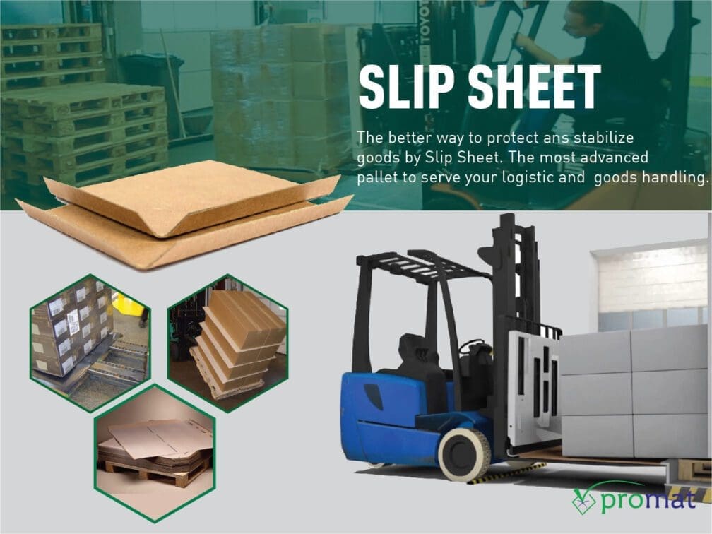 Slip Sheet Giấy, Nhựa và Tấm Grip Sheet chống trượt Pallet giá rẻ