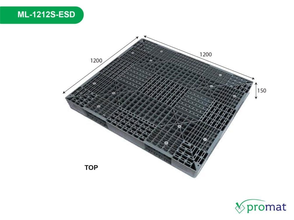 pallet chống tĩnh điện ML-1212S-ESD promat;