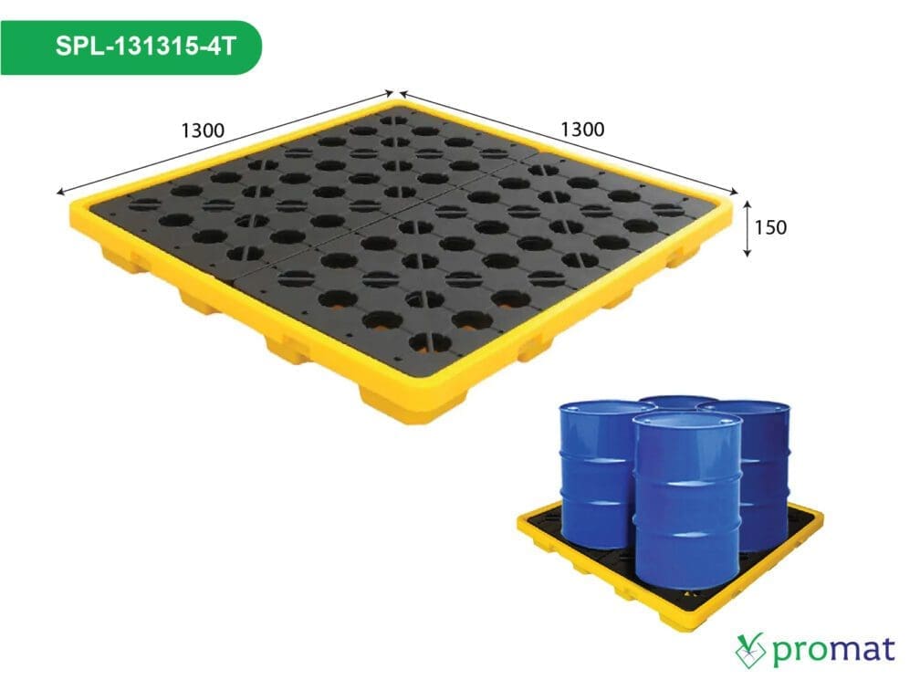 pallet chống tràn hóa chất; pallet chống tràn hóa chất bluesp-4d; pallet chống tràn hóa chất 4 thùng; pallet nhựa chống tràn hóa chất 4 thùng; pallet chống tràn hóa chất 1300x1300x150mm; pallet nhựa chống tràn hóa chất 1300x1300x150; pallet chống tràn hóa chất 1300x1300mm; pallet nhựa chống tràn hóa chất 1300x1300; pallet chống tràn hóa chất SPL-131315-4T; pallet nhựa chống tràn hóa chất SPL-131315-4T promat; mua pallet nhựa; mua pallet; giá pallet nhựa; giá pallet nhựa tphcm hà nội đà nẵng; pallet nhựa tphcm; pallet nhựa cũ tphcm; pallet nhựa đà nẵng; pallet nhựa cũ đà nẵng; pallet nhựa hà nội; mua pallet nhựa tại hà nội; giá tấm pallet nhựa; mua bán tấm pallet nhựa; promat vietnam; promat.com.vn; promat; professional material supplier; công ty promat;