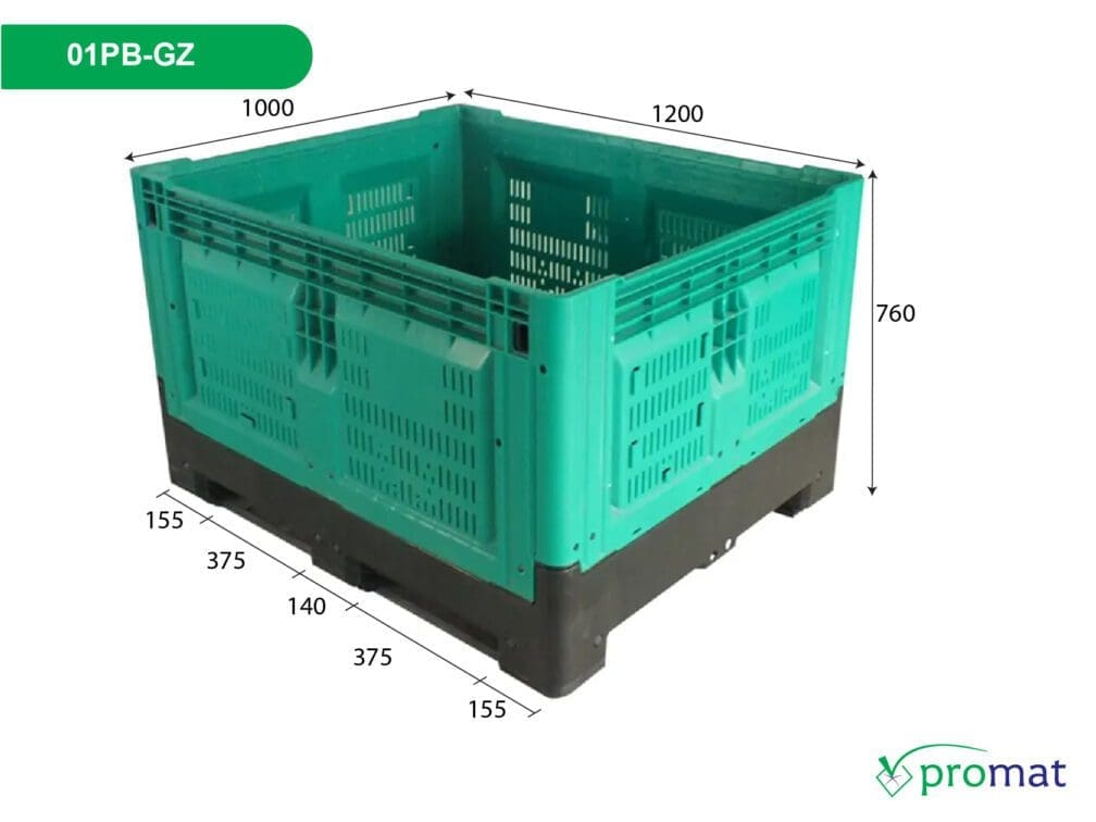 pallet hộp nhựa gấp xếp; pallet hộp nhựa gấp xếp 1200x1000x810mm; pallet hộp nhựa gấp xếp 1200x1000mm; pallet hộp nhựa gấp xếp 1200x1000 mm; pallet hộp nhựa gấp xếp 01PB-GZ; pallet hộp nhựa gấp xếp 01PB-GZ promat; promat vietnam; promat.com.vn; promat; professional material supplier; công ty promat;