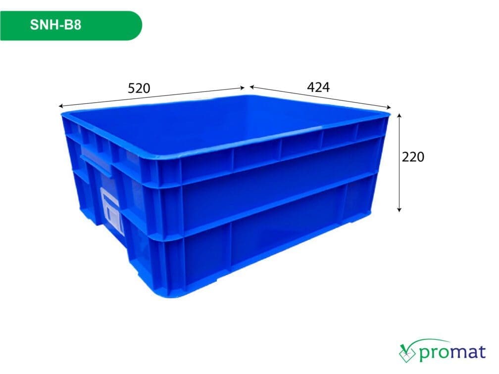 khay nhựa sóng bít; khay nhựa sóng bít b8; sóng nhựa kín b8; khay sóng nhựa kín b8; sóng nhựa đặc b8; khay sóng nhựa đặc b8; sóng nhựa bít 520x424x220mm; khay sóng nhựa bít 520x424x220mm; sóng nhựa bít SNH-B8; khay sóng nhựa bít SNH-B8 promat;