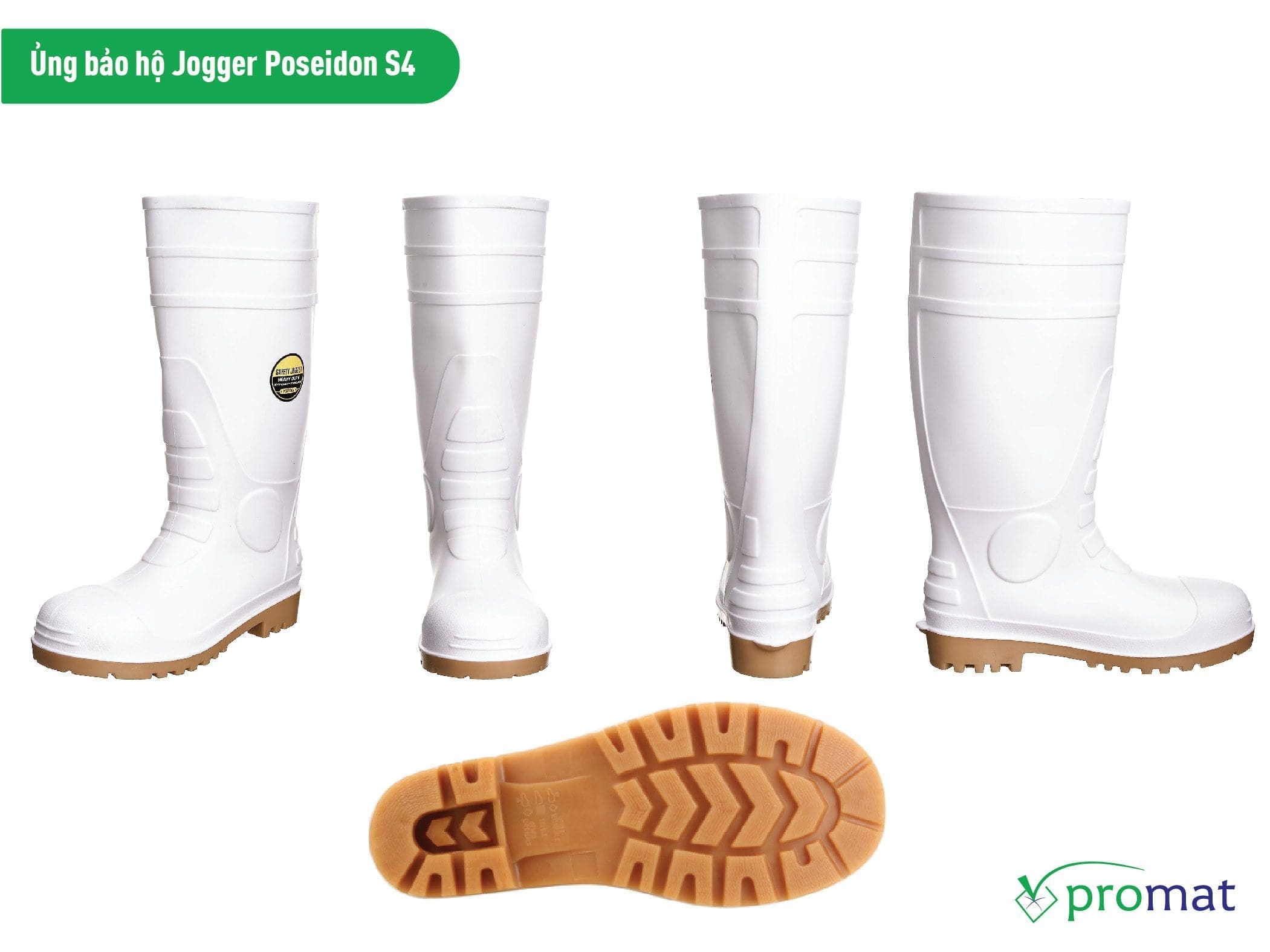 ủng bảo hộ lao động jogger poseidon s4 hercules s5 boreas s3 bestboot s3 promat-04x