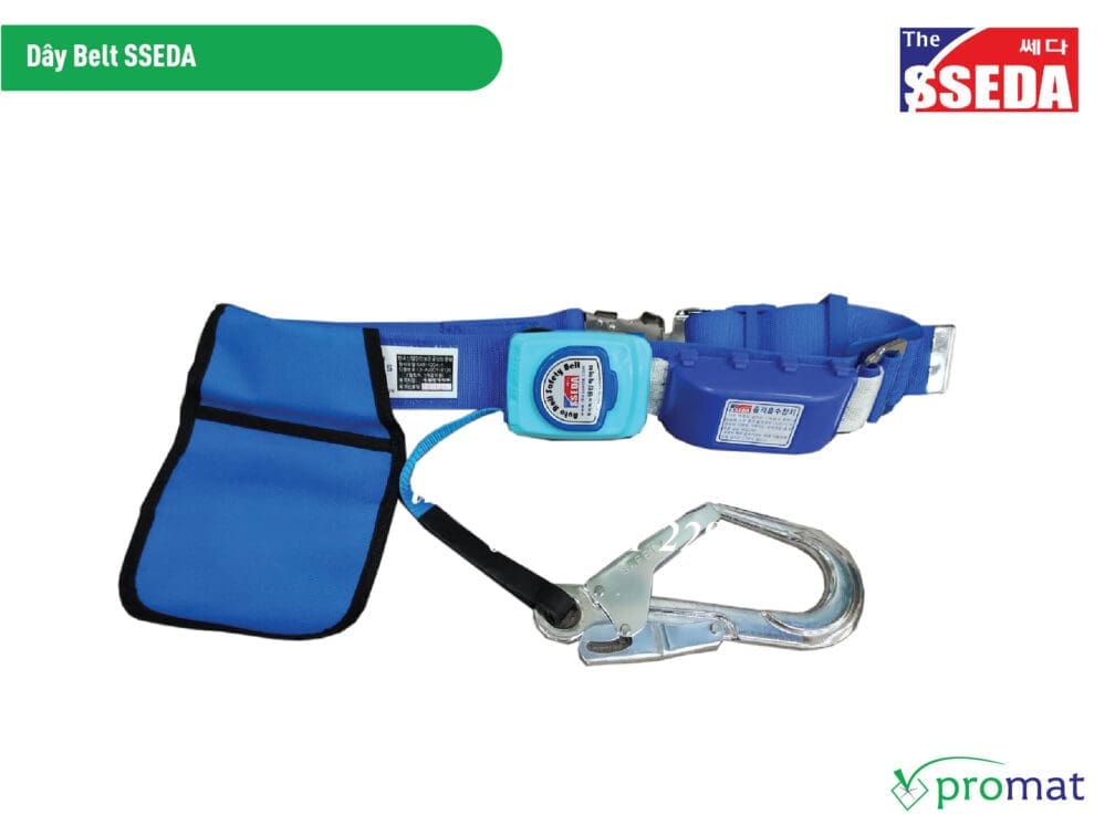 dây belt sseda db001 dd001 dây móc chống sốc safety belt harness promat-16x