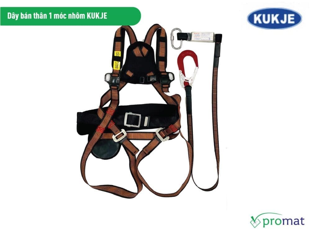 day dai ban than 1 moc nhom kukje safety belt harness promat 11x