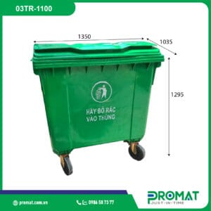 thùng rác công cộng 1100 lít; thùng rác công cộng 1100l; thùng rác công nghiệp 1100 lít; thùng rác công nghiệp 1100l; thùng rác công viên 1100 lít; thùng rác công viên 1100l; thùng rác nhựa 1100 lít; thùng rác nhựa 1100l; thùng rác nhựa 03TR-1100 1035x1350x1295mm; thùng rác nhựa 03TR-1100 1035x1350x1295mm promat;