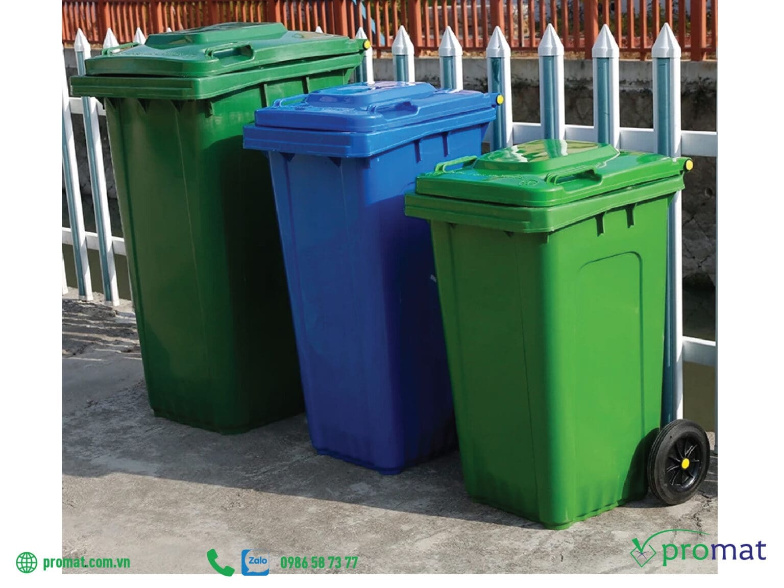 Tổng quan các loại Thùng rác công nghiệp và ứng dụng của chúng