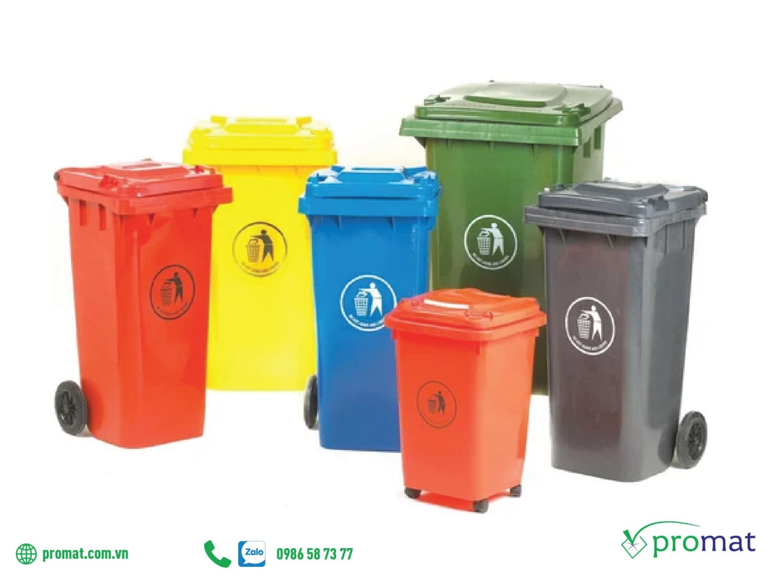 Tổng quan các loại Thùng rác công nghiệp và ứng dụng của chúng