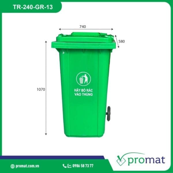 thùng rác công cộng 240 lít 13 Kg; thùng rác công cộng 240l 13 Kg; thùng rác công nghiệp 240 lít 13 Kg; thùng rác công nghiệp 240l 13 Kg; thùng rác công viên 240 lít 13 Kg; thùng rác công viên 240l 13 Kg; thùng rác nhựa 240 lít 13 Kg; thùng rác nhựa 240l 13 Kg; thùng rác nhựa TR-240-GR-13 13 Kg; thùng rác nhựa TR-240-GR-13 13 Kg promat;
