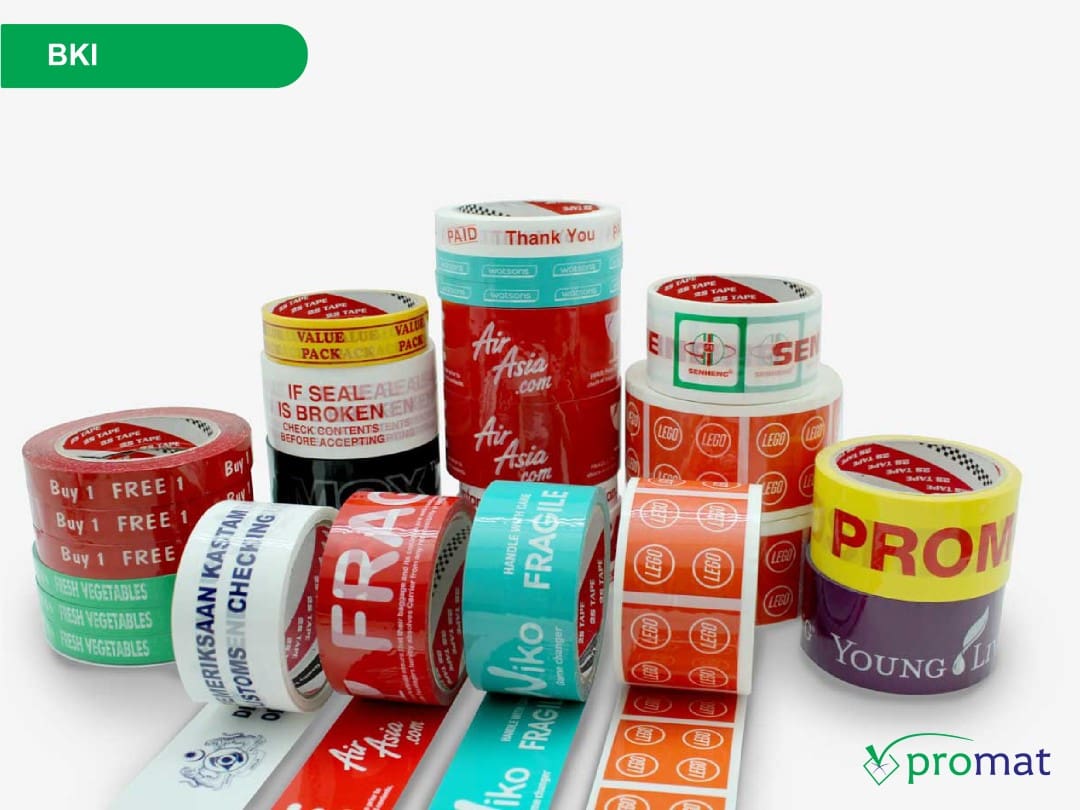 băng keo in logo BKI; promat vietnam; promat.com.vn; promat; professional material supplier; công ty promat