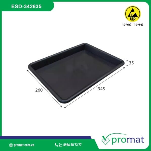 khay nhựa chống tĩnh điện 345x260x35mm ESD-342635; khay nhựa chống tĩnh điện 345x260x35mm ESD-342635 giá rẻ; khay nhựa chống tĩnh điện 345x260x35mm ESD-342635 chất lượng; khay nhựa chống tĩnh điện 345x260x35mm ESD-342635 tại tphcm; khay nhựa chống tĩnh điện 345x260x35mm ESD-342635 tại hà nội; khay nhựa chống tĩnh điện 345x260x35mm ESD-342635 tại đà nẵng; mua khay nhựa chống tĩnh điện 345x260x35mm ESD-342635; khay nhựa chống tĩnh điện 345x260x35mm; khay nhựa chống tĩnh điện 345x260x35mm giá rẻ; khay nhựa chống tĩnh điện 345x260x35mm chất lượng; khay nhựa chống tĩnh điện 345x260x35mm tại tphcm; khay nhựa chống tĩnh điện 345x260x35mm tại hà nội; khay nhựa chống tĩnh điện 345x260x35mm tại đà nẵng; mua khay nhựa chống tĩnh điện 345x260x35mm; khay nhựa chống tĩnh điện ESD-342635; khay nhựa chống tĩnh điện ESD-342635 giá rẻ; khay nhựa chống tĩnh điện ESD-342635 chất lượng; khay nhựa chống tĩnh điện ESD-342635 tại tphcm; khay nhựa chống tĩnh điện ESD-342635 tại hà nội; khay nhựa chống tĩnh điện ESD-342635 tại đà nẵng; mua khay nhựa chống tĩnh điện ESD-342635; khay nhựa chống tĩnh điện; khay nhựa chống tĩnh điện giá rẻ; khay nhựa chống tĩnh điện chất lượng;khay nhựa chống tĩnh điện tại tphcm; khay nhựa chống tĩnh điện tại hà nội; khay nhựa chống tĩnh điện tại đà nẵng; mua khay nhựa chống tĩnh điện; promat vietnam; promat.com.vn; promat; professional material supplier; công ty promat