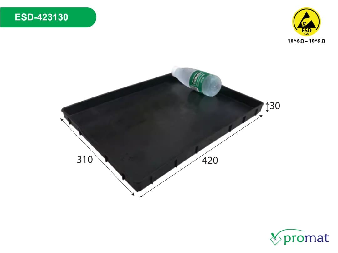 khay nhựa chống tĩnh điện 420x310x30mm ESD-423130; khay nhựa chống tĩnh điện 420x310x30mm ESD-423130 giá rẻ; khay nhựa chống tĩnh điện 420x310x30mm ESD-423130 chất lượng; khay nhựa chống tĩnh điện 420x310x30mm ESD-423130 tại tphcm; khay nhựa chống tĩnh điện 420x310x30mm ESD-423130 tại hà nội; khay nhựa chống tĩnh điện 420x310x30mm ESD-423130 tại đà nẵng; mua khay nhựa chống tĩnh điện 420x310x30mm ESD-423130; khay nhựa chống tĩnh điện 420x310x30mm; khay nhựa chống tĩnh điện 420x310x30mm giá rẻ; khay nhựa chống tĩnh điện 420x310x30mm chất lượng; khay nhựa chống tĩnh điện 420x310x30mm tại tphcm; khay nhựa chống tĩnh điện 420x310x30mm tại hà nội; khay nhựa chống tĩnh điện 420x310x30mm tại đà nẵng; mua khay nhựa chống tĩnh điện 420x310x30mm; khay nhựa chống tĩnh điện ESD-423130; khay nhựa chống tĩnh điện ESD-423130 giá rẻ; khay nhựa chống tĩnh điện ESD-423130 chất lượng; khay nhựa chống tĩnh điện ESD-423130 tại tphcm; khay nhựa chống tĩnh điện ESD-423130 tại hà nội; khay nhựa chống tĩnh điện ESD-423130 tại đà nẵng; mua khay nhựa chống tĩnh điện ESD-423130; khay nhựa chống tĩnh điện; khay nhựa chống tĩnh điện giá rẻ; khay nhựa chống tĩnh điện chất lượng;khay nhựa chống tĩnh điện tại tphcm; khay nhựa chống tĩnh điện tại hà nội; khay nhựa chống tĩnh điện tại đà nẵng; mua khay nhựa chống tĩnh điện; promat vietnam; promat.com.vn; promat; professional material supplier; công ty promat