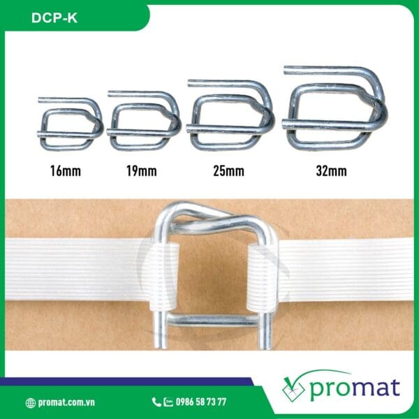 khóa dây đai composite; bọ dây đai composite; promat vietnam; promat.com.vn; promat; professional material supplier; công ty promat