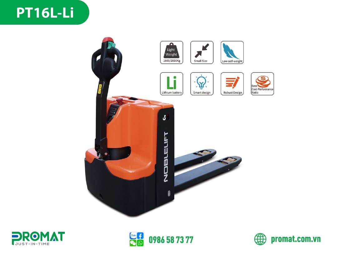 xe nâng điện thấp noblelift pl16l-li; xe nâng điện thấp noblelift; xe nâng điện thấp pl16l-li; xe nâng điện noblelift pl16l-li; xe nâng điện thấp; xe nâng điện pl16l-li; xe nâng điện; xe nâng noblelift pl16l-li; promat vietnam; promat.com.vn; promat; professional material supplier; công ty promat;