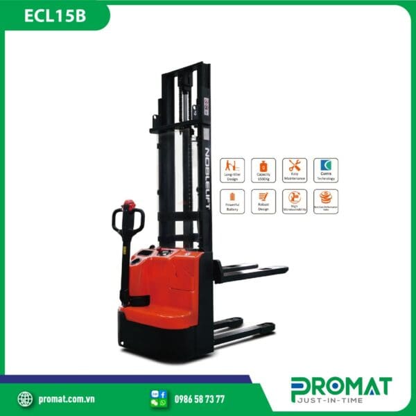 xe nâng stacker noblelift ecl15b; xe nâng stacker noblelift; xe nâng stacker ecl15b; xe nâng điện noblelift ecl15b; xe nâng stacker; xe nâng điện ecl15b; xe nâng điện; xe nâng noblelift ecl15b; promat vietnam; promat.com.vn; promat; professional material supplier; công ty promat;