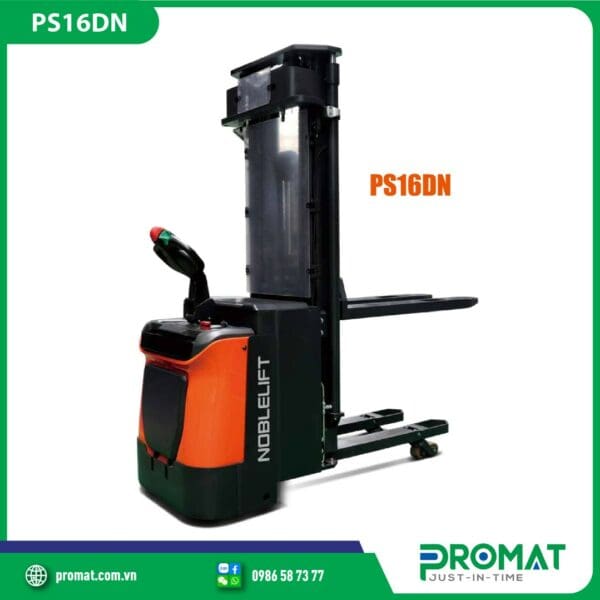 xe nâng stacker noblelift ps16dn; xe nâng stacker noblelift; xe nâng stacker ps16dn; xe nâng điện noblelift ps16dn; xe nâng stacker; xe nâng điện ps16dn; xe nâng điện; xe nâng noblelift ps16dn; promat vietnam; promat.com.vn; promat; professional material supplier; công ty promat;