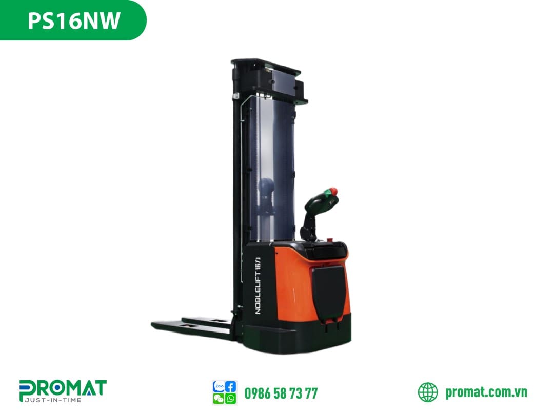 xe nâng stacker noblelift ps16nw; xe nâng stacker noblelift; xe nâng stacker ps16nw; xe nâng điện noblelift ps16nw; xe nâng stacker; xe nâng điện ps16nw; xe nâng điện; xe nâng noblelift ps16nw; promat vietnam; promat.com.vn; promat; professional material supplier; công ty promat;