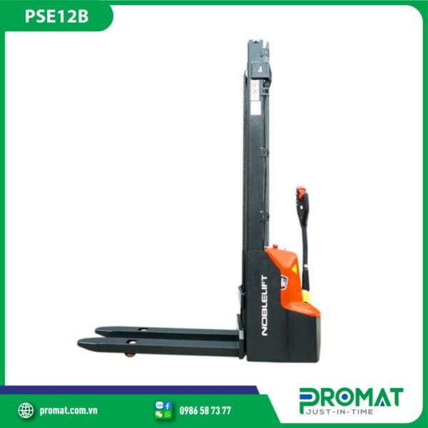 xe nâng stacker noblelift pse12b; xe nâng stacker noblelift; xe nâng stacker pse12b; xe nâng điện noblelift pse12b; xe nâng stacker; xe nâng điện pse12b; xe nâng điện; xe nâng noblelift pse12b; promat vietnam; promat.com.vn; promat; professional material supplier; công ty promat;