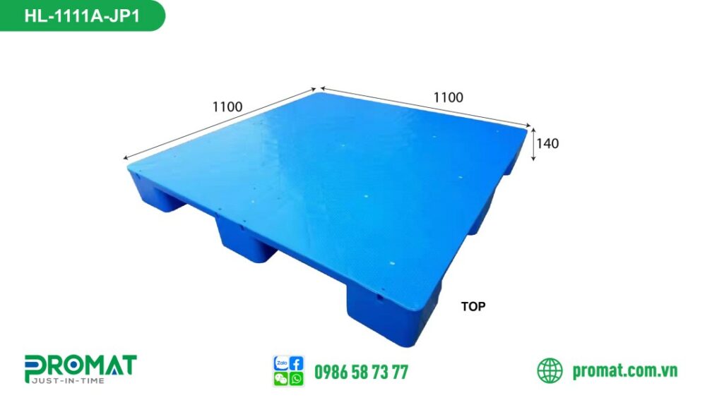 pallet-nhua-1100x1100x140mm-mat-kin-promat-vietnam