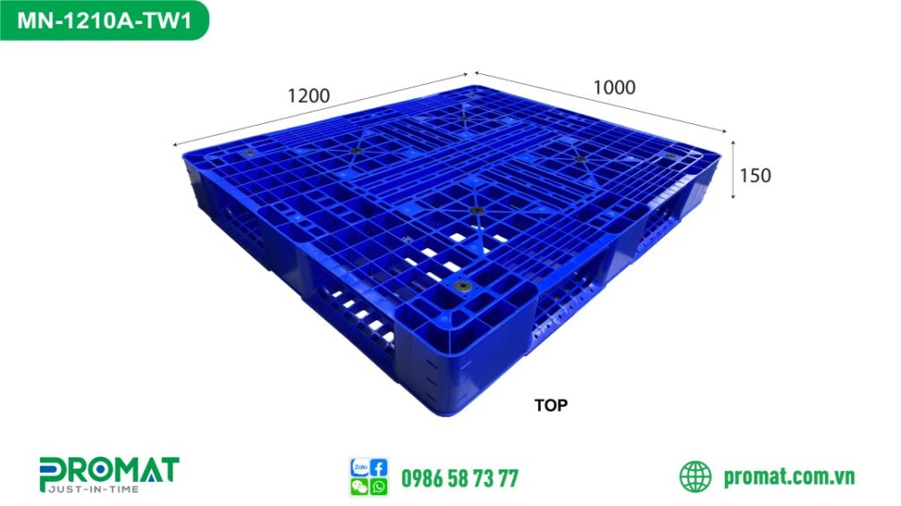 pallet-nhua-1200x1000x150mm-chu-thap-promat-vietnam