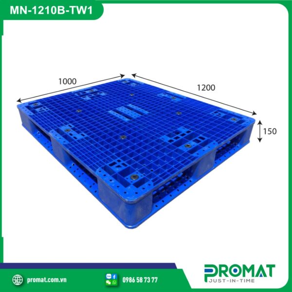 pallet-nhua-1200x1000x150mm-chu-thap-tai-vua-promat-vietnam