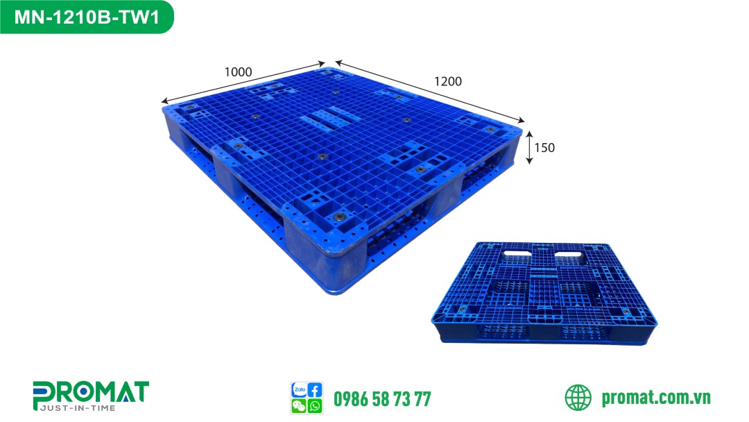 pallet-nhua-1200x1000x150mm-chu-thap-tai-vua-promat-vietnam