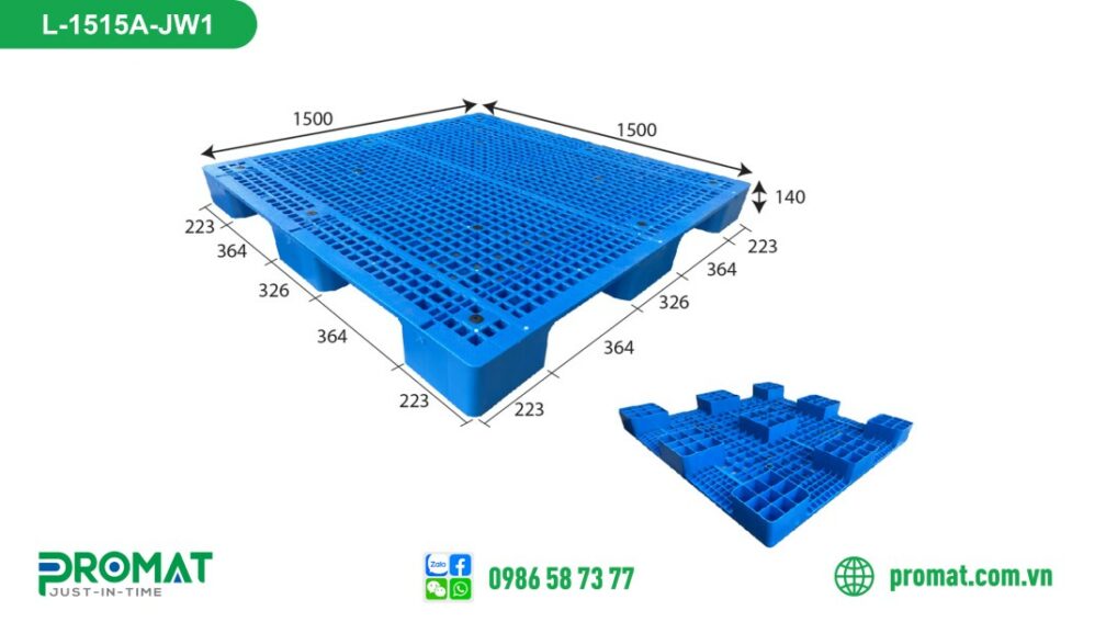 pallet-nhua-1500x1500x140mm-9-chan-promat-vietnam