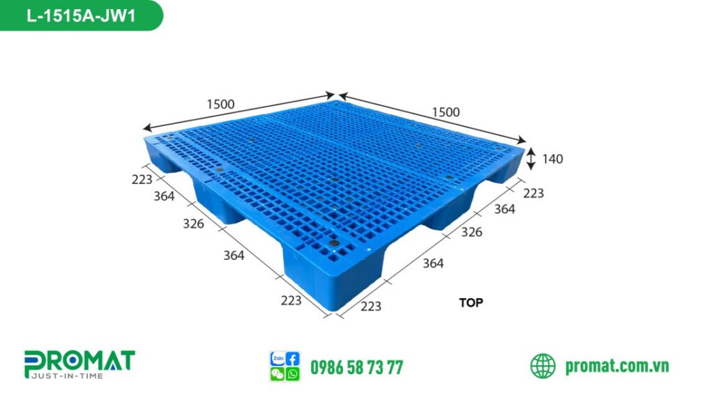 pallet-nhua-1500x1500x140mm-9-chan-promat-vietnam