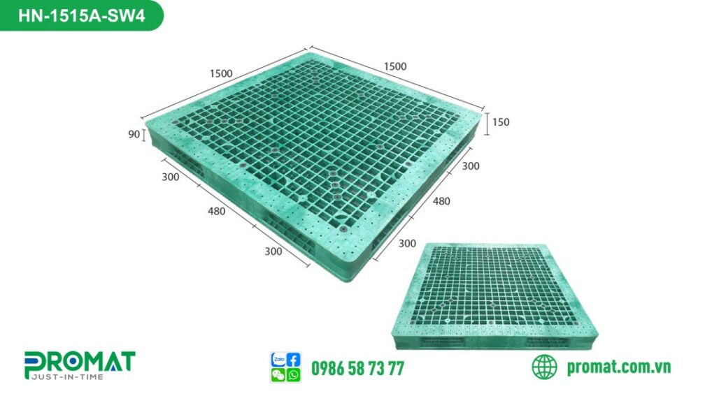 pallet-nhua-1500x1500x150mm-2-mat-ho-promat-vietnam