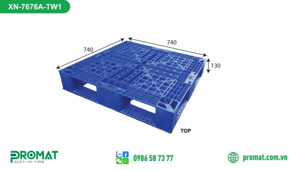 pallet-nhua-740x740x130mm-ke-hang-promat-vietnam