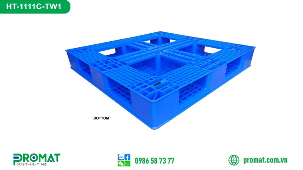 pallet-nhua-1100x1100x155mm-chu-thap-tai-nang-promat-vietnam