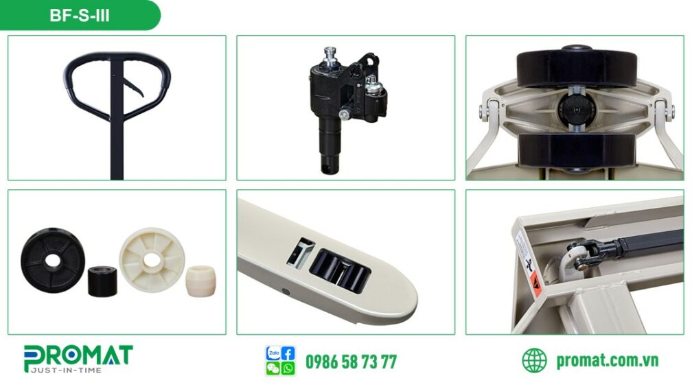 Xe Nâng Tay Thấp Yudio BF-S-III