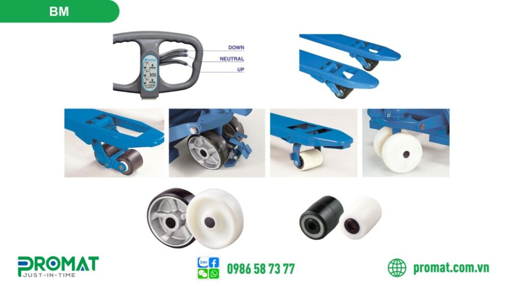 Xe Nâng Tay thấp Bishamon BM
