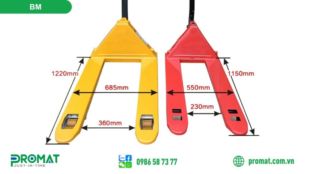 Xe Nâng Tay thấp Bishamon BM