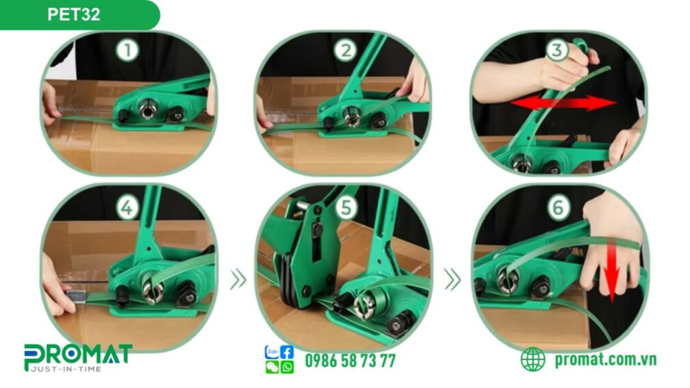 Dây đai nhựa PET 32mm PET32