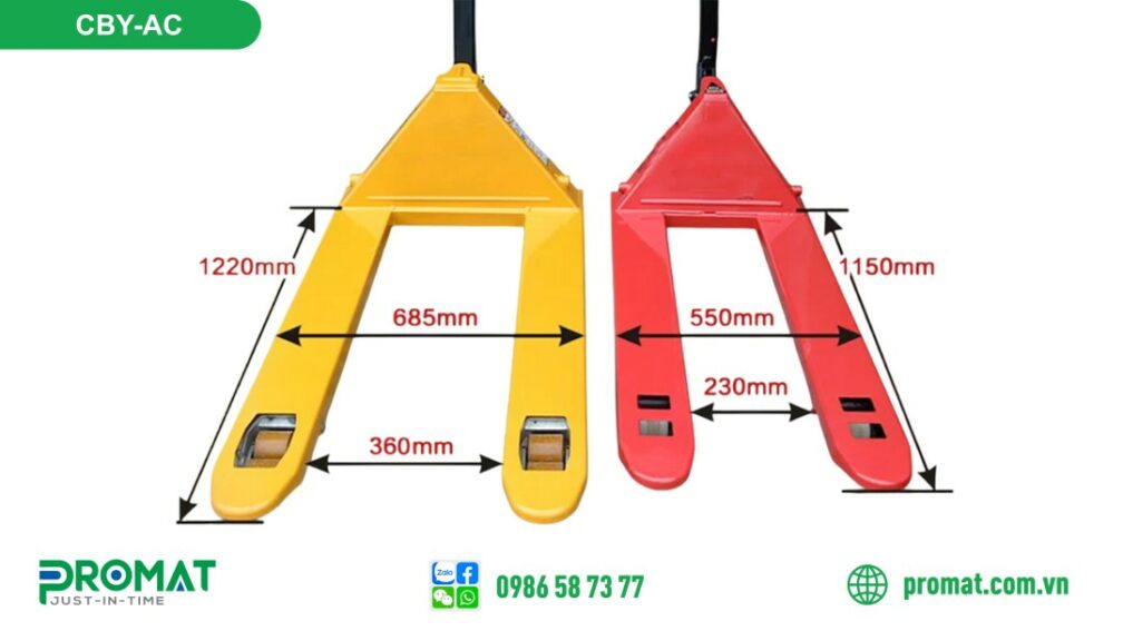 xe nâng tay thấp Niuli CBY-AC