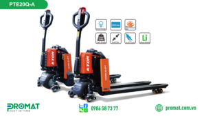 Xe Nâng Tay Điện 2 Tấn Noblelift Pte20Q-A 2 7 2