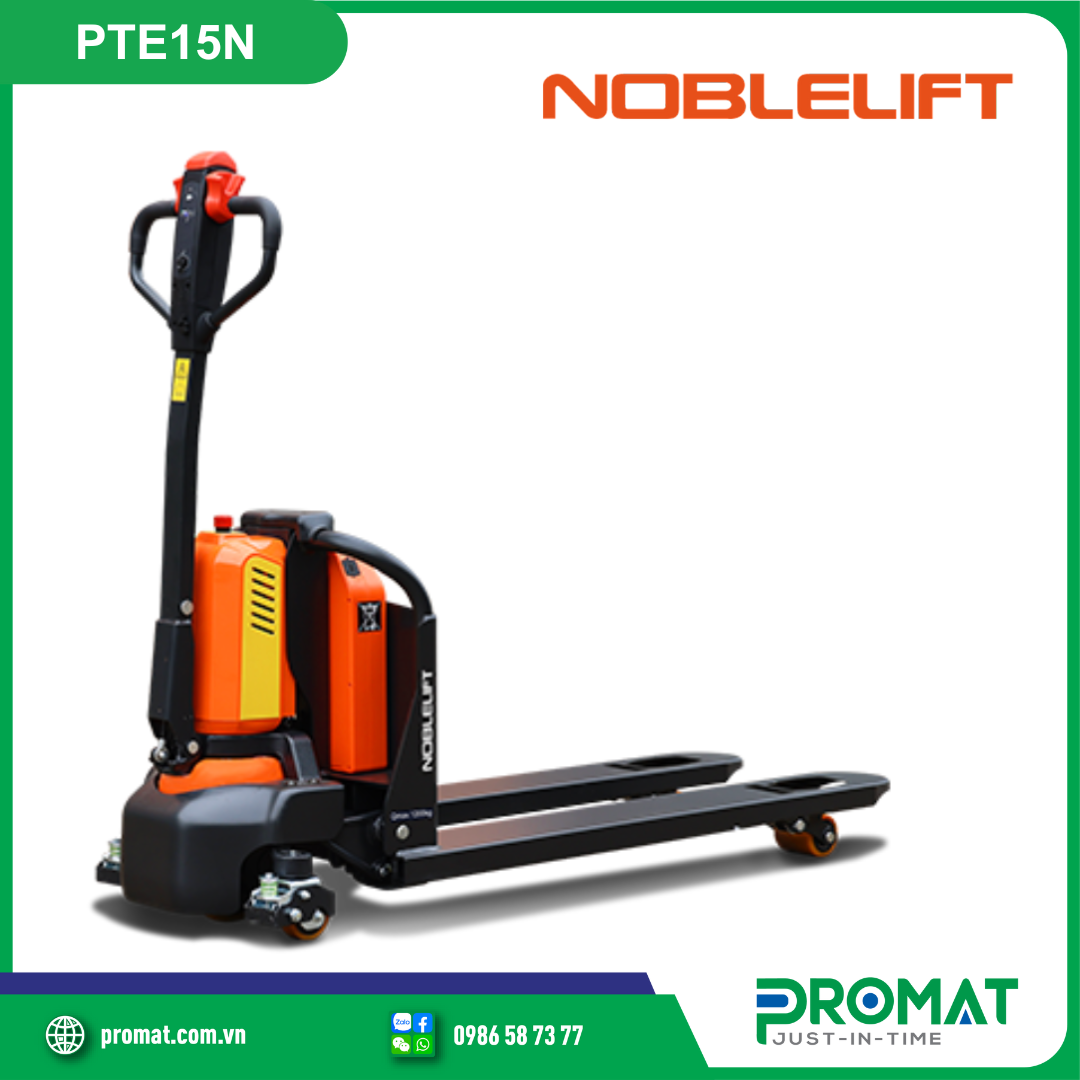 Xe nâng tay điện 1.5 tấn Noblelift PTE15N
