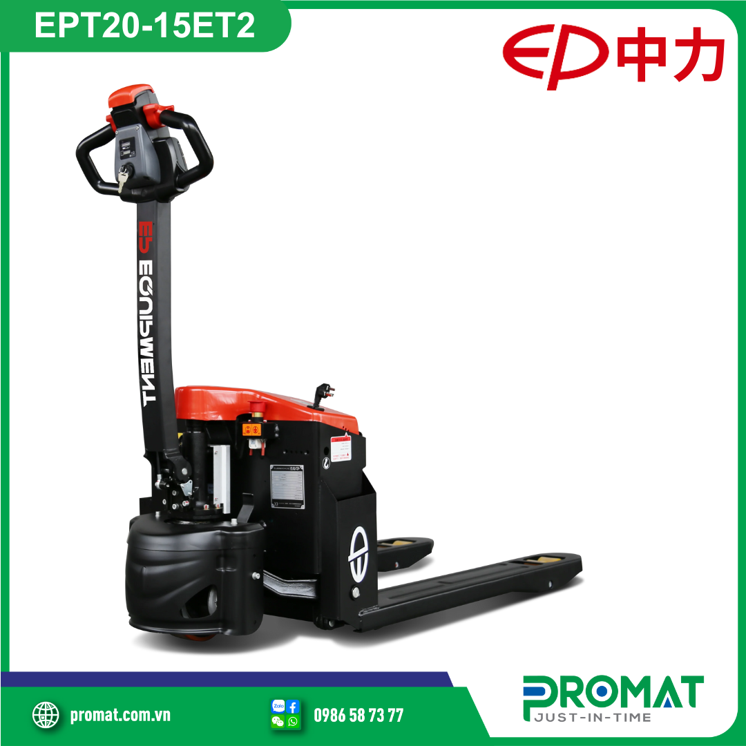 Xe nâng tay điện 1.5 tấn EP EPT20-15ET2
