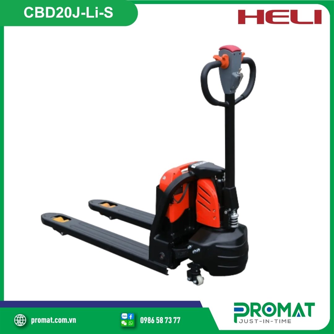 Xe nâng tay điện 2 tấn HELI CBD20J-Li-S