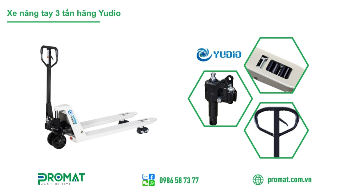 Top 4 Xe Nâng Tay 3 Tấn Giá Rẻ Từ 4 Triệu Được Ưa Chuộng 5 Thương hiệu Yudio cũng có giá dao động từ 3.000.000 VNĐ