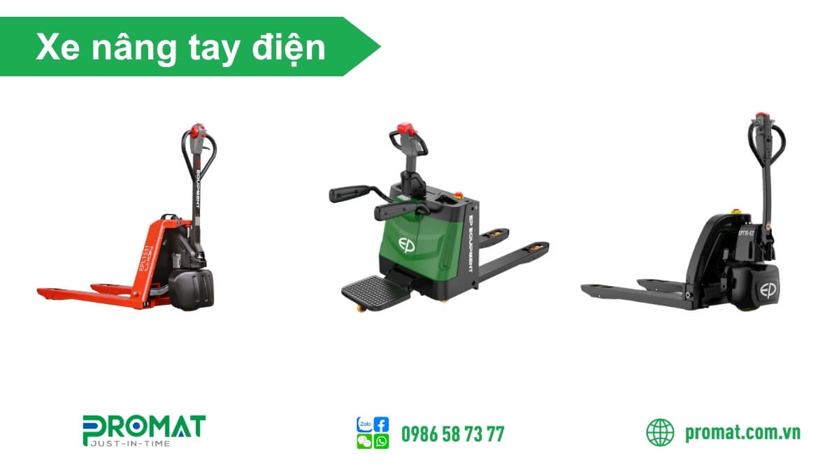 Dòng Pallet truck có thiết kế nhỏ gọn