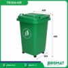 Thùng Rác Nhựa Có Bánh Xe 30 Lít