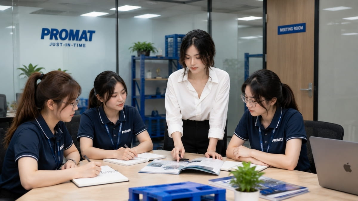 Võ Thị Như Quỳnh Promat – Biên Tập Viên Nội Dung Thiết Bị &Amp; Vật Tư 3 vo thi nhu quynh to chuc hop team