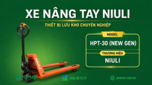 Thương hiệu xe nâng tay NIULI
