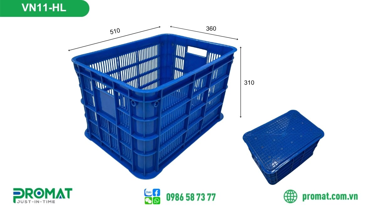 Sóng Nhựa Hở Vn11-Hl 2 Sóng nhựa hở VN11-HL
